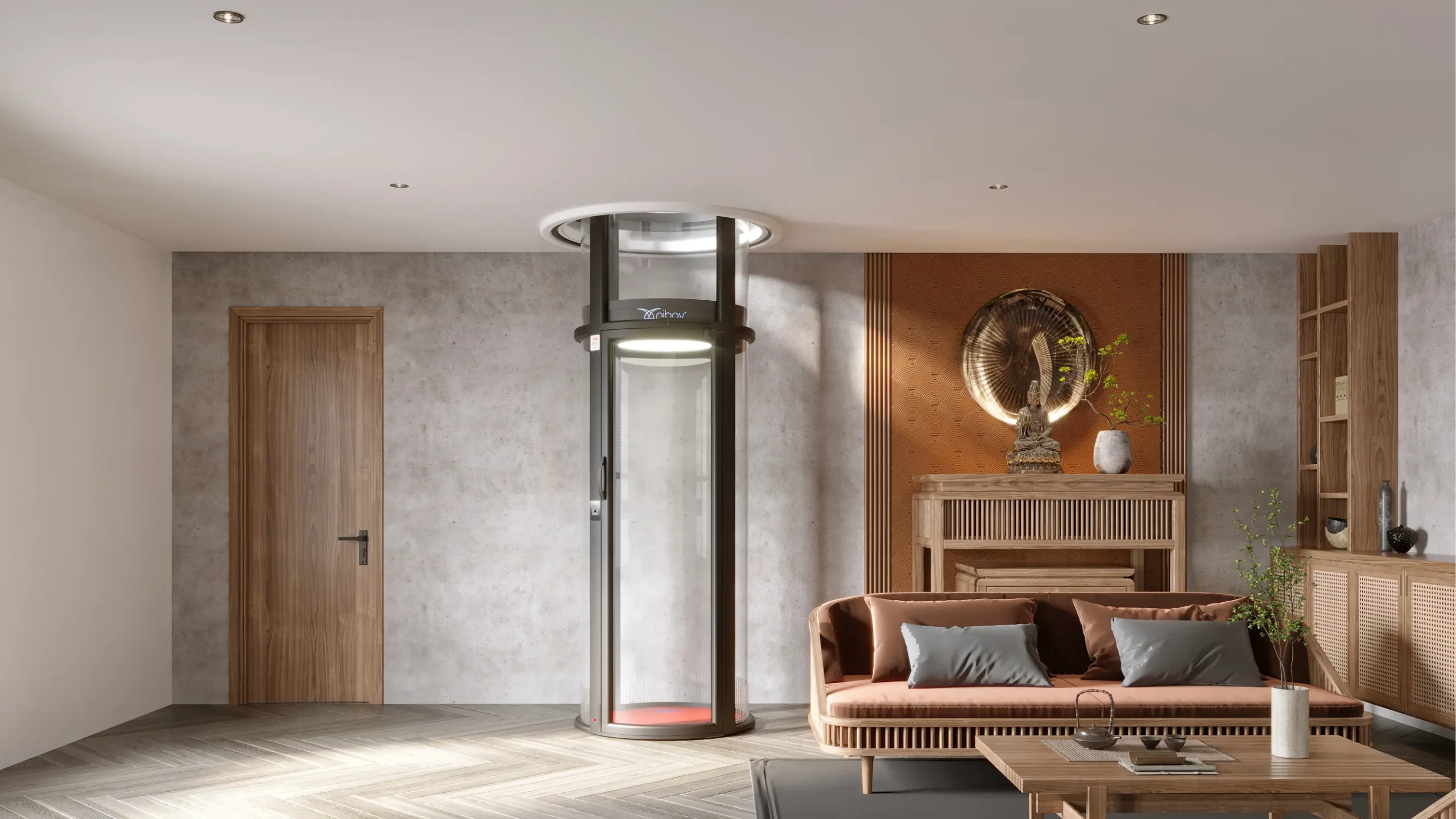 Compact / Narrow‑Shaft Lifts